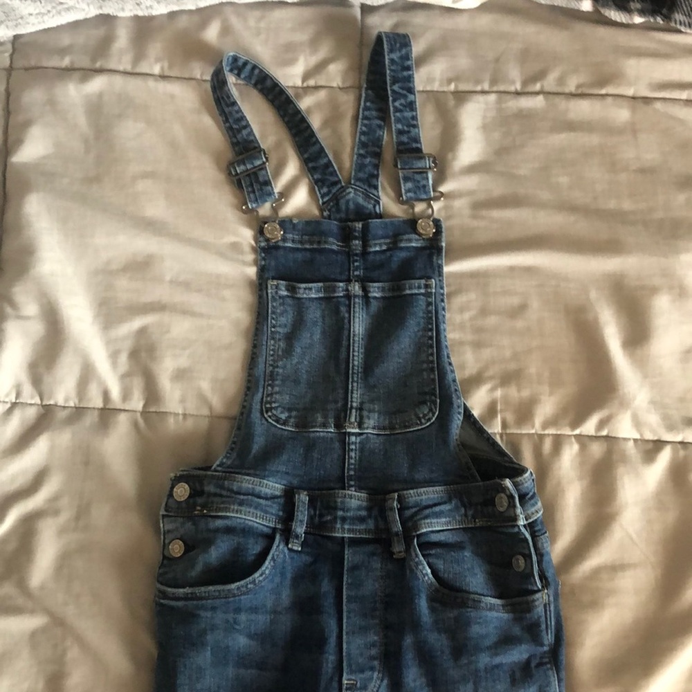 H&M skinny jean overalls!